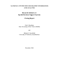 Cover page of Spatial Decision Support Systems—NCGIA Research Initiative 6, Closing Report