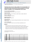 Cover page: Predicting ideal outcome after pediatric liver transplantation: An exploratory study using machine learning analyses to leverage Studies of Pediatric Liver Transplantation Data