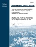 Cover page: 2015 California Demand Response Potential Study - Charting California’s Demand Response Future: Interim Report on Phase 1 Results