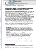 Cover page: The Association between Diffusion MRI-Defined Infarct Volume and NIHSS Score in Patients with Minor Acute Stroke.