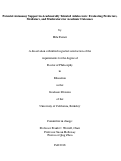 Cover page: Parental Autonomy Support in Academically Talented Adolescents: Evaluating Predictors, Mediators, and Moderators for Academic Outcomes