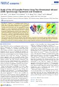 Cover page: Study of the γD-Crystallin Protein Using Two-Dimensional Infrared (2DIR) Spectroscopy: Experiment and Simulation