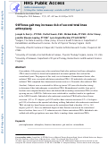 Cover page: Stiff knee gait may increase risk of second total knee arthroplasty