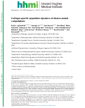 Cover page: Cell-type-specific population dynamics of diverse reward computations.