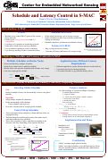 Cover page: Schedule and Latency Control in S-MAC