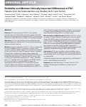 Cover page: Reliability and Minimal Clinically Important Differences of FVC. Results from the Scleroderma Lung Studies (SLS-I and SLS-II)