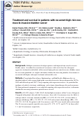 Cover page: Carbonic anhydrase-IX score is a novel biomarker that predicts recurrence and survival for high-risk, nonmetastatic renal cell carcinoma: Data from the phase III ARISER clinical trial