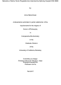 Cover page: Networks of Splice Factor Regulation by Unproductive Splicing Coupled With NMD