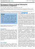 Cover page: Development of Sézary syndrome following the administration of dupilumab