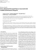 Cover page: Extra-Abdominal Desmoid Tumors Associated with Familial Adenomatous Polyposis