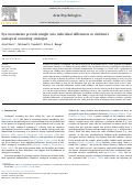 Cover page: Eye movements provide insight into individual differences in children's analogical reasoning strategies