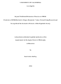 Cover page: Beyond Traditional Measures of Success in STEM: Predictors of STEM Bachelor's Degree Recipients' Values Toward Using Research and Sociopolitical Involvement to Promote a More Equitable Society