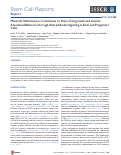 Cover page: Maternal Inflammation Contributes to Brain Overgrowth and Autism-Associated Behaviors through Altered Redox Signaling in Stem and Progenitor Cells