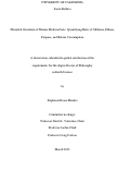 Cover page: Microbial Oxidation of Marine Hydrocarbons: Quantifying Rates of Methane, Ethane, Propane, and Butane Consumption