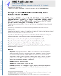 Cover page: A Simple and Robust Bedside Model for Mortality Risk in Pediatric Patients With Acute Respiratory Distress Syndrome*