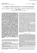 Cover page: IL-10 INHIBITS CYTOKINE PRODUCTION BY ACTIVATED MACROPHAGES