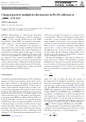 Cover page: Charged-particle multiplicity fluctuations in Pb–Pb collisions at sNN = 2.76 TeV