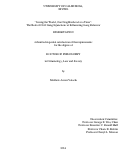 Cover page: "Saving the World, One Neighborhood at a Time": The Role of Civil Gang Injunctions at Influencing Gang Behavior