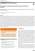 Cover page: Novel Agents for the Pharmacological Treatment of Alcohol Use Disorder.