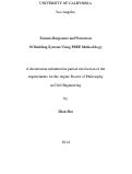 Cover page: Seismic Responses and Protection Of Building Systems Using PBEE Methodology