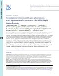 Cover page: Associations between eGFR and albuminuria with right ventricular measures: the MESA-Right Ventricle study.