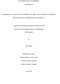 Cover page: Navigating Service Experiences for Children with ASD: A Critical Analysis of Immigrant Parent's Perspective through Bourdieu's Capital Lens