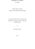 Cover page: A Political Theory of Wonder: Feelings of Order in Modern Political Thought