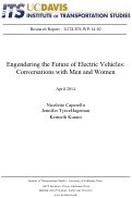 Cover page: Engendering the Future of Electric Vehicles: Conversations with Men and Women