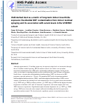 Cover page: Undisturbed dust as a metric of long-term indoor insecticide exposure: Residential DDT contamination from indoor residual spraying and its association with serum levels in the VHEMBE cohort