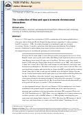 Cover page: The Contraction of Time and Space in Remote Chromosomal Interactions