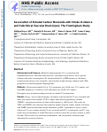 Cover page: Association of Exhaled Carbon Monoxide With Stroke Incidence and Subclinical Vascular Brain Injury