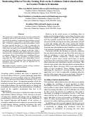 Cover page: Moderating Effect of Novelty Seeking Trait on the Usefulness Undervaluation Bias in Creative Products Evaluation