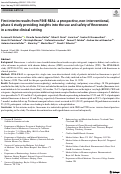 Cover page: First interim results from FINE-REAL: a prospective, non-interventional, phase 4 study providing insights into the use and safety of finerenone in a routine clinical setting.