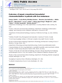 Cover page: Outcomes of repeat conventional transarterial chemoembolization in patients with liver metastases.