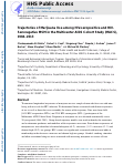 Cover page: Trajectories of Marijuana Use among HIV-seropositive and HIV-seronegative MSM in the Multicenter AIDS Cohort Study (MACS), 1984–2013