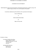 Cover page: Health implications and social network dynamics of emigration and depressive symptoms among “left-behind” Indigenous Maya in the western highlands of Guatemala