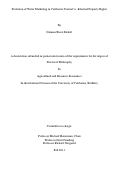 Cover page: Evolution of Water Marketing in California: Formal vs. Informal Property Rights