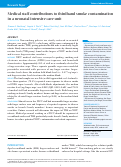 Cover page: Medical staff contributions to thirdhand smoke contamination in a neonatal intensive care unit