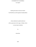 Cover page: Haunting The Korean American Church: Cold War History and Evangelical Fundamentalism