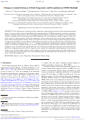 Cover page: Changes in Annual Extremes of Daily Temperature and Precipitation in CMIP6 Models