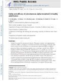 Cover page: Safety and efficacy of subcutaneous alpha‐tocopherol in healthy adult horses