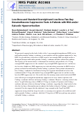 Cover page: Low-Dose and Standard Overnight and Low Dose-Two Day Dexamethasone Suppression Tests in Patients with Mild and/or Episodic Hypercortisolism