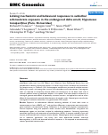 Cover page: Linking mechanistic and behavioral responses to sublethal esfenvalerate exposure in the endangered delta smelt; Hypomesus transpacificus (Fam. Osmeridae)