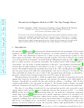 Cover page: Deconstructed Higgsless Models at LHC: The Top Triangle Moose