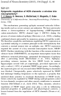 Cover page: Epigenetic regulation of HCN channels: a window into neuroplasticity?