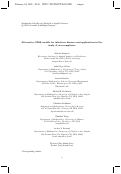 Cover page: Alternative SIAR models for infectious diseases and applications in the study of non-compliance