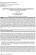 Cover page: CHANGING MISSIONS AMONG PUBLIC UNIVERSITIES IN CALIFORNIA AND NEW YORK: Application of a Concentration Equality Index by Satoshi P. Watanabe &amp; Yasumi Abe, Hiroshima University CSHE 14.17 (November 2017)