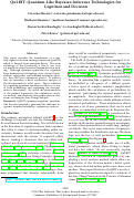 Cover page: QuLBIT: Quantum-Like Bayesian Inference Technologies forCognition and Decision