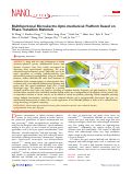 Cover page: Multifunctional Microelectro-Opto-mechanical Platform Based on Phase-Transition Materials