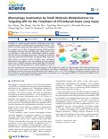 Cover page: Macrophage Inactivation by Small Molecule Wedelolactone via Targeting sEH for the Treatment of LPS-Induced Acute Lung Injury